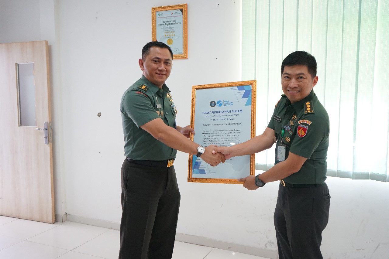 Aktivasi TTE Tersertifikasi oleh SRENAD dan BSSN