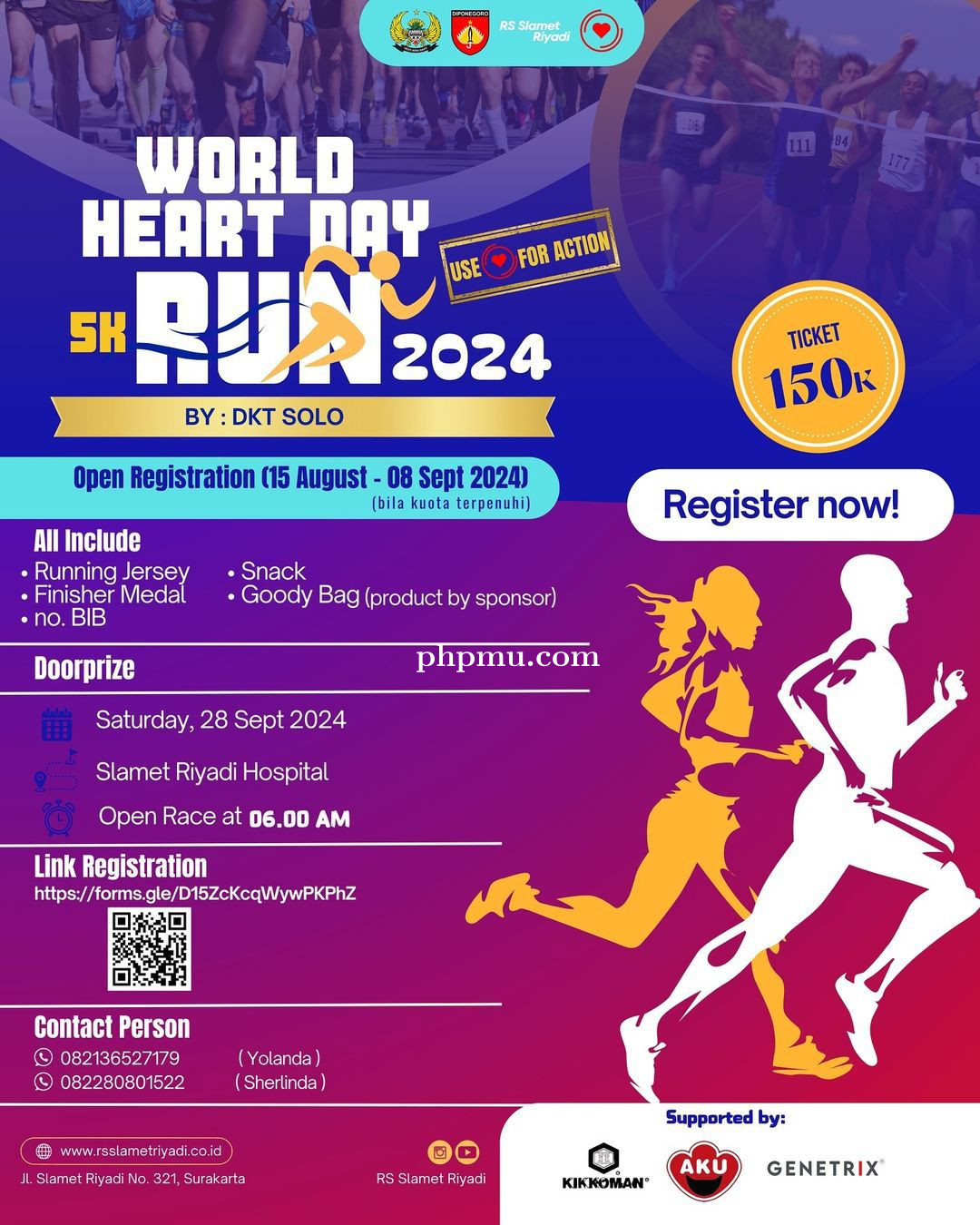 World Heart Day - 5K Fun Run 2024 by DKT SOLO 2024