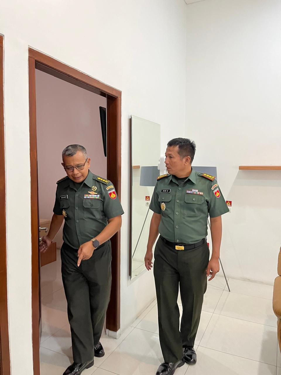 Kunjungan Kakesdam IV/Dip