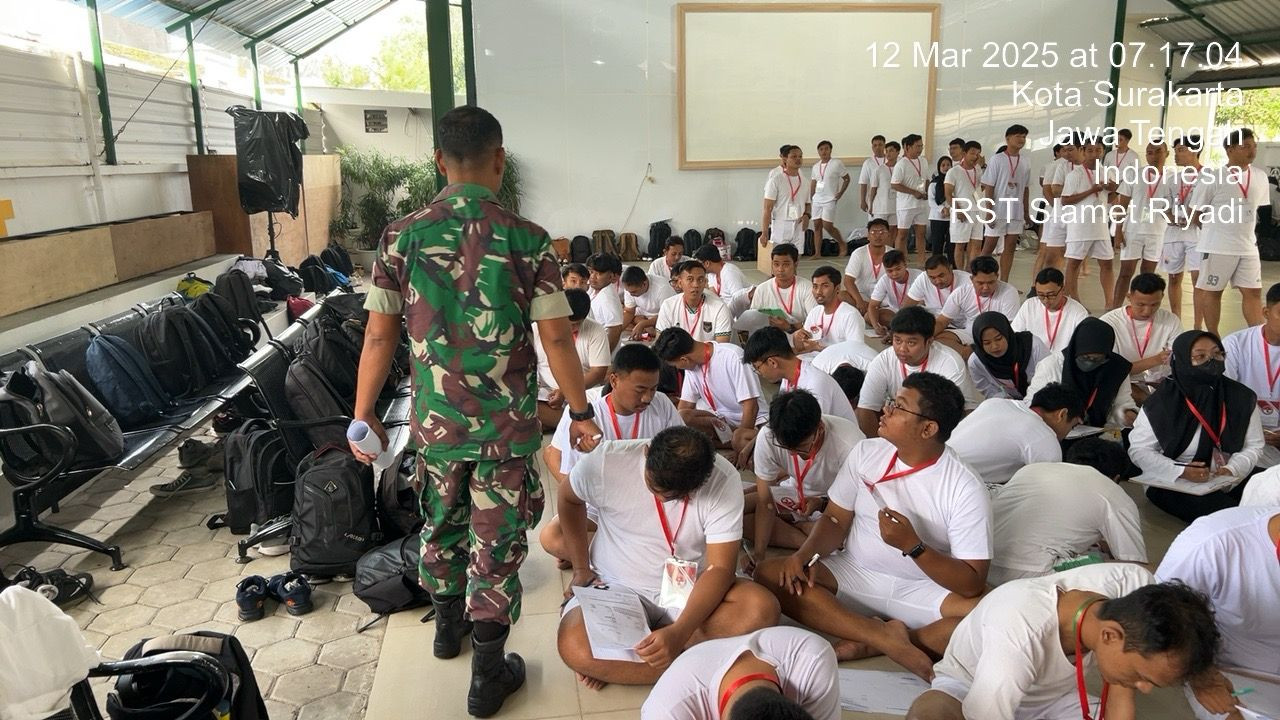 Peserta Seleksi Test Pemeriksaan Kesehatan Sarjana Penggerak Pembangunan Indonesia (SPPI)